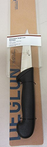 Deglon 6372011-C Couteau Désosseur Large Surclass Noir 11 cm