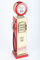 point-home Design Schrank Zapfsäule Regal Aufbewahrungseinheit Holz Retro rot weiß 96 cm