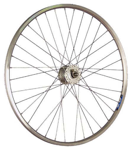 28 Pulgadas Rueda Delantera Bici ZAC19 Dinamo buje DH3N31 Plateado