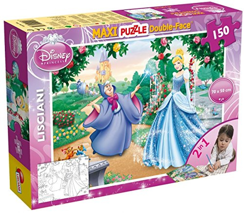 Lisciani Puzzle dwustronne Maxi 150 Kopciuszek 46720