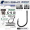 Owner Carp C5 Haken - Karpfenhaken, Größe/Packungsinhalt:Gr. 2-8 Stück