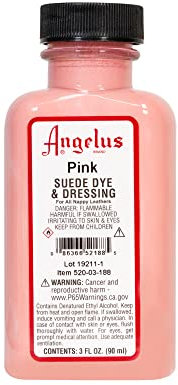 Angelus Suede Dye Pink