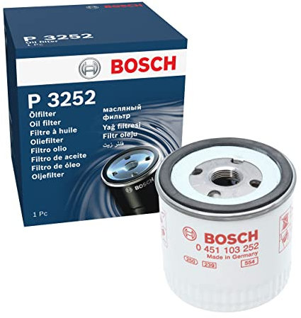 Bosch P3252 - Filtro de aceite para vehículos