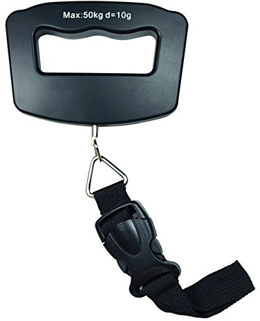 Horizon 50kg /110 LB x 10g Digital Travel Luggage Scale Hanging Scale with Strap