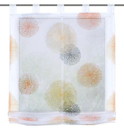 Home fashion Schlaufenrollo, Orange