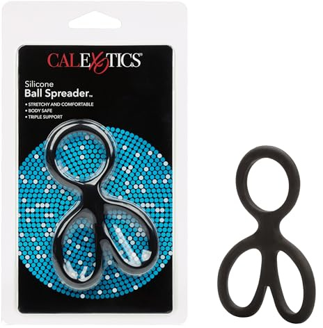 CalExotics Ball Spreader Love Rings, Black