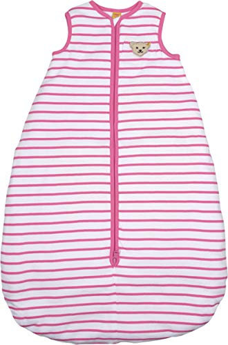 Steiff Schlafsack, feiner Streifen Größe: 70 Farbe: pink