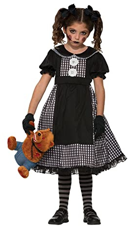 Forum Novelties Kids dark tygdocka kostym