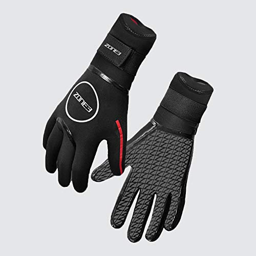 ZONE3 Neoprene Heat-Tech Handschuhe Größe L 2021 Badezubehör, Schwarz