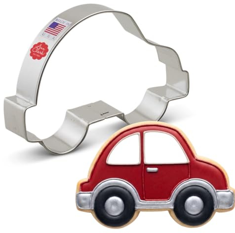 Ann Clark Cute Car Cookie Cutter Large 4-3/4 Made in USA