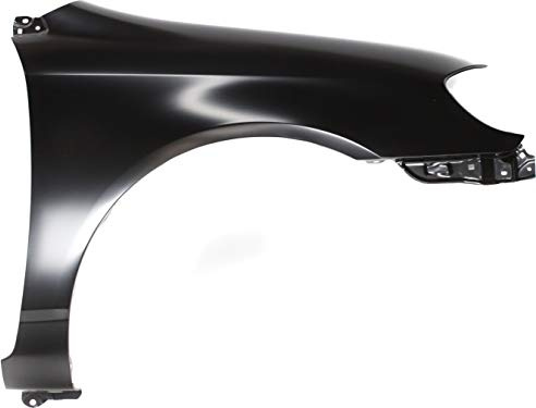 Evan Fischer Front Fender Compatible With 2003-2008 Toyota Corolla Primed Steel For CE/LE Models Passenger Side
