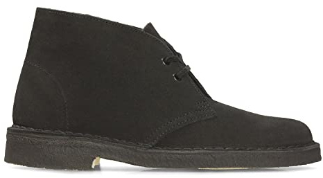 Clarks Originals Desert, Stivali Donna, Nero (Black), 37.5 EU