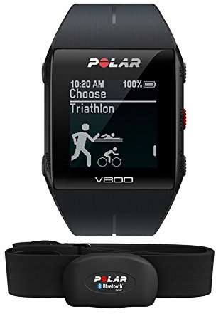 Polar Pulsuhr V800 HR, Black, 90060770