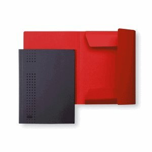 Elba 100091169 chic-Sammelmappe aus Karton, A4 Rot