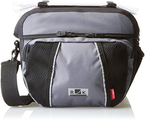 KLICKfix Farradtasche Ultima Lenkertasche, Grau, 17 x 26 x 24 cm