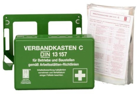 Betriebsverbandkasten, nach DIN 13157C