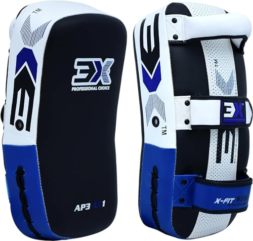 3X Sports Boxing Strike Shield Training Thai Pad Kickboxing Krav MAGA MMA Target Focus Punching Mitts