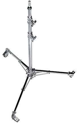 Manfrotto Avenger Roller Stand 29 L.Base A5029, rullställ, 12 kg, A5029 (A5029, Roller Stand, 12 kg, silver, metall, 3 ben, 1230-2900 mm)