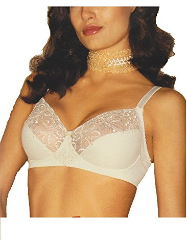 Lepel Reggiseno Donna Senza Ferretto Art 830 Coppa C col. E Mis. A Scelta (3, Avorio)