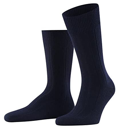 FALKE Herren Socken Family, Baumwolle, 1 Paar, Grau (Light Grey Melange 3390), 39-42 (UK 5.5-8 Ι US 6.5-9)