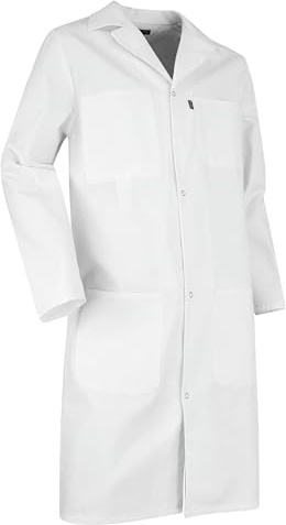 Blouse Blanche de Chimie Mixte 100% Coton (4)