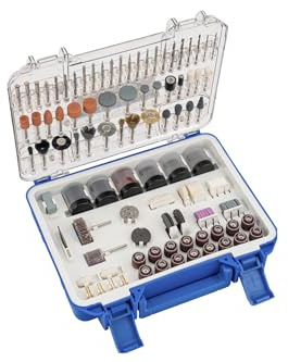 Condor Werkzeug 445 | Feinbohrer-Satz Multifunktionswerkzeug Zubehör Set | 313-tlg. | zum Fräsen, Schleifen, Polieren, Feinbohren, Entrosten, Trennen und Gravieren | Dremel Schleifaufsätze Zubehör Set