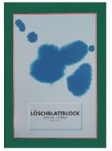 Landré 100050664 Löschblattblock A4, 10 Blatt gelb