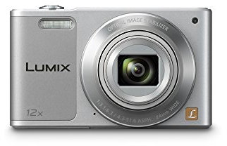 Panasonic LUMIX DMC-SZ10EG-S Style-Kompakt Digitalkamera (12x opt. Zoom, 2,7 Zoll LCD-Display um 180° schwenkbar,WiFi, HD-Videos, Bildstabilisator) silber