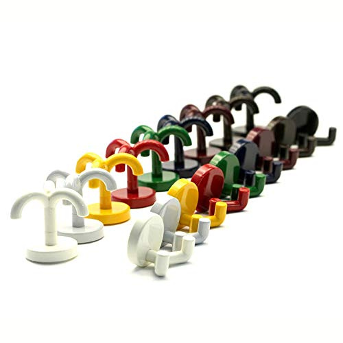 3fach Kunststoff (bordeauxrot) Manufaktur Martinshof Badhaken, Garderobenhaken, Haken, Kleiderhaken, Kita, Schule, Hort