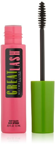 Maybelline New York Makeup Great Lash Washable Mascara, Brownish Black Volumizing Mascara, 0.43 fl oz