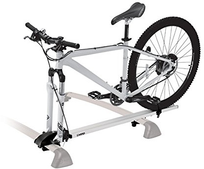 INNO INA391 Fork Lock III Bike Rack for Aero Base Racks (1-Bike),White