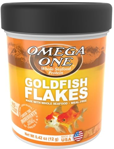 Omega One Goldfish Flakes 0.42 oz