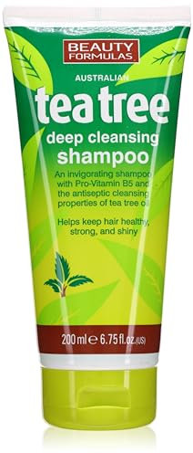 Beauty Formulas Australian Tea Tree Deep Cleansing Shampoo 200 Milliliters