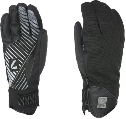 Level Suburban- Snowboard Handschuhe, Thermohandschuhe Winter Herren, Ski- und Winterhandschuhe Herren Wasserdicht mit Verstellbarem Riemen und Stulpe, Atmungsaktiv für Snowboard und Skifahren, 1 Paar