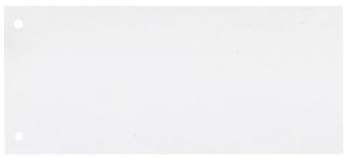 Bene Trennstreifen 201950WS Karton weiÃŸ 100 St./Pack.