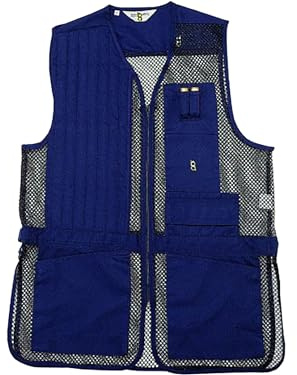 Bob-Allen Shooting Vest, Right Handed, Navy, Large