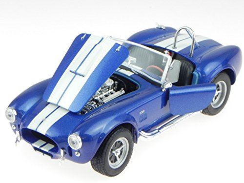 Welly Shelby Cobra 427 1965 blau Modellauto 24002 1:24