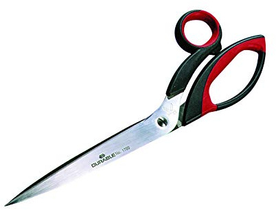 Durable 172001 Universal Scissors 25 cm (10 Inches) Black / Red
