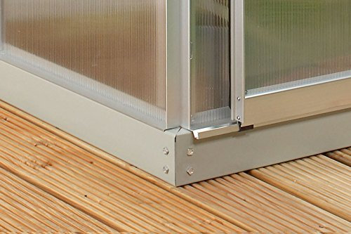 Vitavia Stahlfundament zu Anlehngewächshaus Ida 6500