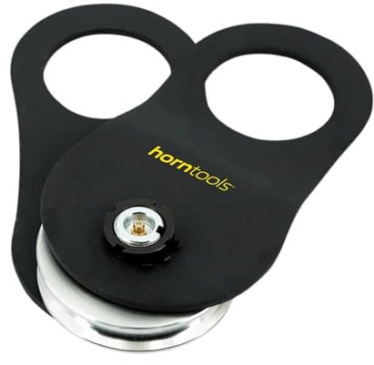 horntools Umlenkrolle für Seilwinde bis 9000 kg - Geeignet für Stahlseile & Kunststoffseile bis zu 11 mm Durchmesser - Extra Starke Bergehilfe - Offroad Getestet
