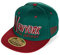 Red Bridge Unisex Snapback Caps Kappe Baseball-Cap Mütze Bestickt New York R31754 Grün-Bordeaux One Size