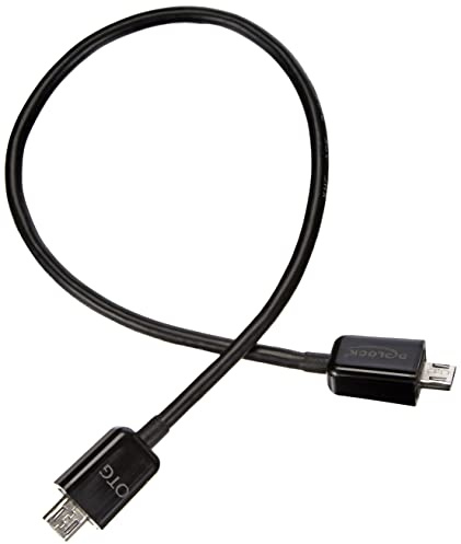 DELOCK Kabel USB Power Sharing Micro Stecker > Stecker 0,3 m schwarz
