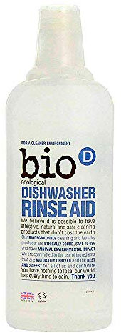 Bio-d lave-vaisselle liquide de rinçage 750 ml (lot de 4)
