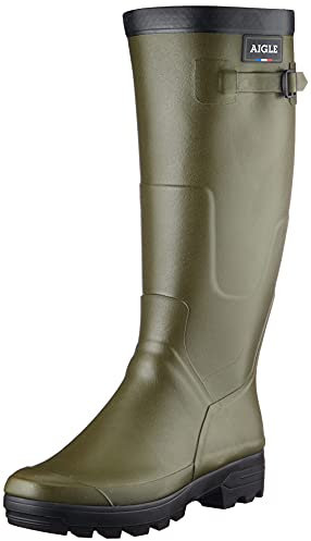 Aigle Herren Benyl Xl Gummistiefel, Grün Kaki, 42 EU