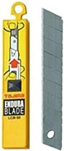 Tajima LB65BULK 10-Piece Spare Blades with Dispenser, Silver, 25 mm, Set of 10 Piece