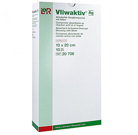 VLIWAKTIV AG Aktivkohle Saugkomp.m.Silber 10x20 cm 10 St