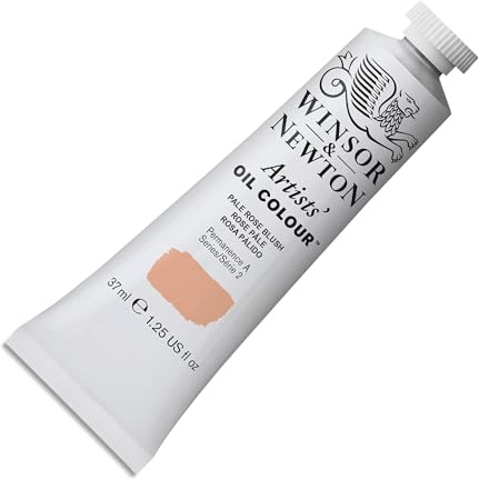 Winsor & Newton Artists' Oil Color, 37ml (1.25 oz) Tube, Pale Rose Blush