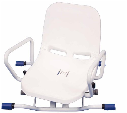 Aidapt Rotating Swivelling Bath Bathing Seat Transfer Chair Aid, White