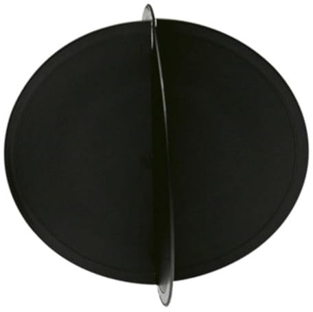 Ankerball von Plastimo, 2 Scheiben, die man ineinander stecken kann. Durchmesser 30 cm, schwarz