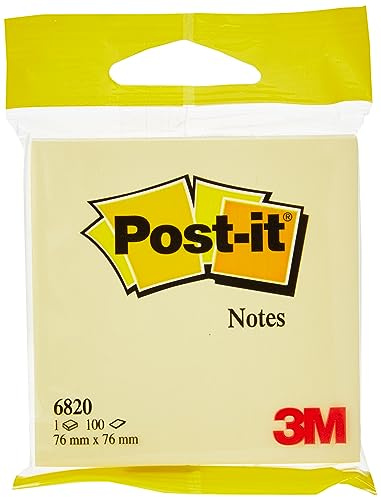 Post-it 27002 Flow Pack Appendibile di Foglietti, 100 Fogli, 72 G/M2, Giallo Canary